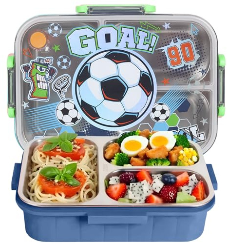 PinkSheep Stainless Steel Bento Lunch Box for Kids 800ml