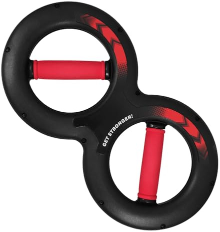 BIUDECO Dispositivo Multifunción para Entrenamiento Fuerza Agarre Diseño en Forma de 8, Color Rojo, 5 Kg, Pinzas de Mano para Ejercicio y Entrenamiento Brazos en Fitness