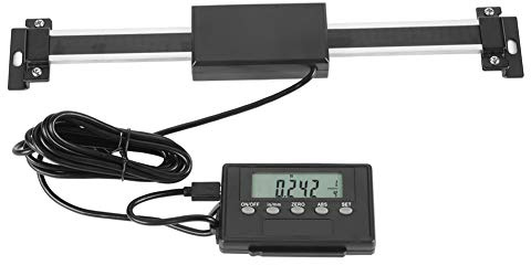 ASHATA Digital Readout, 0-150mm Accurate Digital Readout DRO Remote LCD Aluminum Alloy Digital Readout Linear Scale Kit for Milling Machines or Lathes