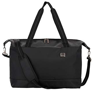 TITAN-Weichgepäck-Serie PRIME: Trolleys, Reisetaschen, Bordtasche und Shopper in zeitlosem Design, Schwarz, 50x36x20 cm (36 l)