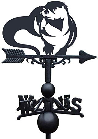 Weathervane Cast Iron Otter - Standard