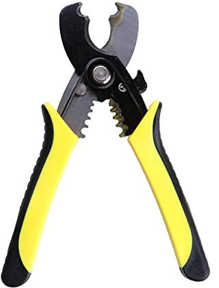 Pelacables Tijeras de corte de cable de alambre de 8 pulgadas Tijeras eléctricas Cortador de alambre Cortador de alambres Piezas de pelado Cutter Herramientas de mano Los mangos antideslizantes son re