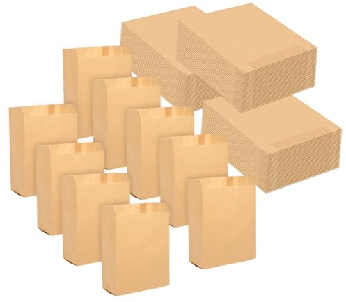 Hipruict Small Paper Bags, Feminine Hygiene Bags, 100 Sanitary Disposal Bags, Feminine Disposal Bags, Used for Sanitary Napkins, Cotton Slivers, Desserts