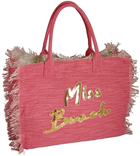Miss Beach - sac de bain zippé - sac de plage - volume 29 ou 17 litres - sac pique-nique - cabas en toile