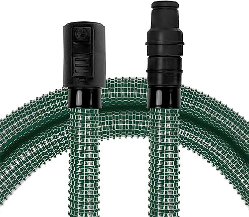 Saugschlauch MADE IN GERMANY - Industrieschlauch kompatibel für ALLE Kärcher WD1 WD2 WD3 WD4 WD5 WD6 WD7... und A 2... Modelle - mit Stahlfeder - Extrem robust und flexibel - Bestleistung beim Saugen