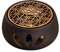 PRATYAHARA Ceramic Teapot Warmer Holder Base Tea Warmer Insulation Base Tea Coffee Water Warmer Hollow Candle Heating Base Holder C