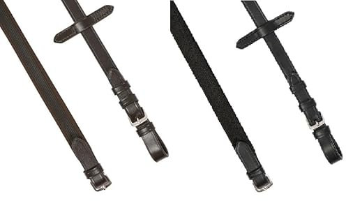 MELZER Gummizügel 9Stopper schwarz - WARMBLUT