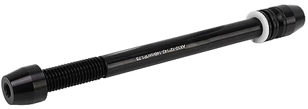 UPQRSG Fahrradtrainer Welle, Verstellbare Länge, Hochfeste Fahrradtrainer Achse Aus Aluminiumlegierung, Trainer Steckachse für Gewindesteigung M12 X 142 Bis M12 X 148 Mm Nabe