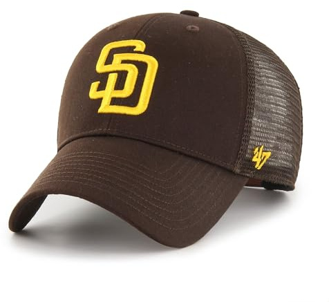 '47 San Diego Padres MLB Most Value P. Branson Braun Verstellbare Trucker Cap One-Size
