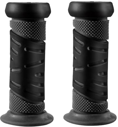 DEARBAG Manopole per Bici Bambino, Antiscivolo Gomma Morbida Bambini Accessori Bicicletta, Protezione Manubrio Bici, per Scooter, Triciclo,Bambini Corsa Bicicletta (nero)