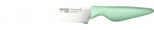 Rockingham Forge Greenworks - Cuchillo para pan (20 cm), color verde