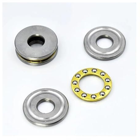5pcs F8-22M Thrust Ball Bearing 7 f8 22m 11 balls 8 * 22 * 7mm Inner Diameter 8mm Plane Miniature Axial Ball Bearings IINKUEYK