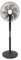 Be Cool Schuss Home Electronic DC Standventilator 45cm | 24 Stufen | Timer | Fernbedienung | Oszillation | Höhenverstellbar | Energieeffizient | 50W | BC16STHPM2505, Schwarz