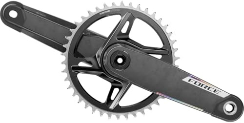 SRAM Force XPLR Wide Kurbelgarnitur, 175 mm, 12/13-Gang, 42t, 8-Bolzen Direktmontage, Dub-Spindel, Carbon, E1, 1 Stück