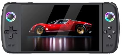 M27 High Performance Retro Handheld Gaming Console, 21380 Built-in Games, RGB Lighting Effects, Portable Gaming System with huge 7 inch LCD Display