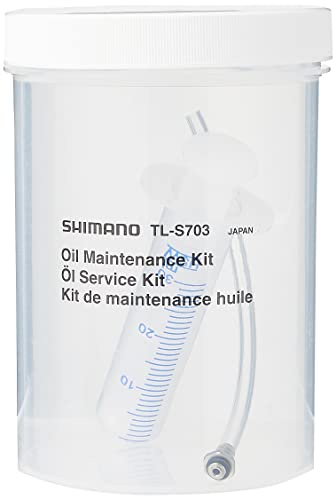 Shimano Öleinfüll-Kit-03561354 Öleinfüll-Kit Schwarz/Silber Einheitsgröße