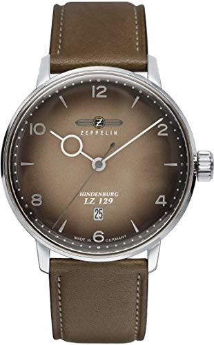 Zeppelin LZ129 Hindenburg, Montre LZ129 Hindenburg Homme, Braun/silberfarben, 1
