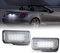OZ-LAMPE LED Kennzeichenbeleuchtung für Merc-ed-es Ben-z E-Klasse W211 4D 5D C-Klasse W203 5D CLS-Klasse C219 4D SLK-Klasse R171 2D, Kennzeichenleuchten, 2 Stücke