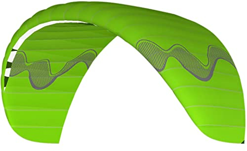 HQ Design Lenkmatte Lenkdrache Jump 300 Zweileiner sportliche Matte Drachen für Kinder und Erwachsene ab 16 Jahre 75x300cm inkl 200kp Dyneemaschnüre 2x30m auf Winder mit Schlaufen 2-6 Bft