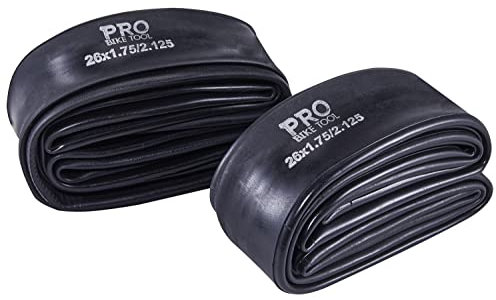 PRO BIKE TOOL - 2 Stück – 26 Zoll Fahrradschlauch – Fahrradschlauch 26 1,75–2,25 Schrader für Fahrradreifen – für Rennrad und Mountainbike, fahrradschlauch 28 Zoll