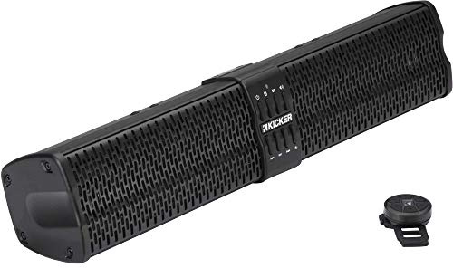 Kicker 47KPB1 PowerBar KPB1 20-inch Bluetooth Powered UTV Soundbar, Black Weather-Proof Enclosure