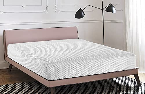 IlGruppone Coprimaterasso Relax Massaggiante Antistress Salva Proteggi Materasso Imbottito Prodotto Italiano - Bianco - Matrimoniale