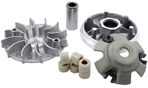 VANEZ Variomatik Set mit Riemenscheibe GY6 125ccm kompatibel für Baotian BT125T, Kymco Agility, People S