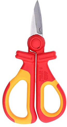 Ciseaux D'électricien Isolés Isolation Intégrale Résistance Haute Tension 1000V Cisailles pour L'électricité