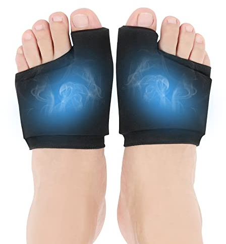 Forefoot Toe Ice Pack, Helthrelife Ball of Foot Pain Relief Cold&Heat Therapy Gel Foot Ice Pack for Swelling, Plantar Fasciitis, Blisters, Bunions, Hallux Valgus, Sport Injuries, Flat feet