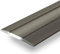 casa pura Profilé de transition Firm en aluminium | Forme C | Rail de transition anodisé, Champagne | 1 pièce, 100 cm de longueur, bande de recouvrement autocollante | Largeur 36 mm