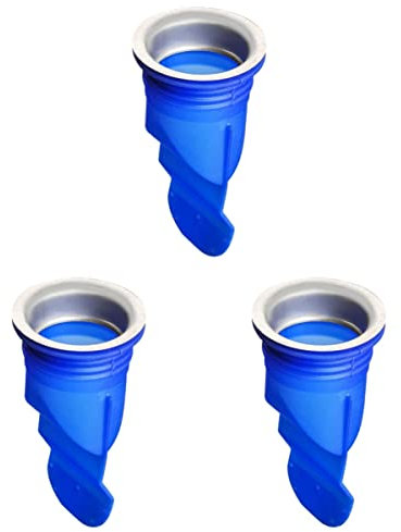 Uonlytech 3stücke Bodenablauf Dichtungs- Geruchsfreier Abflussstopfen Für Badezimmer Und Toiletten Effektiver Rückflussverhinderer Und Strainer Style d