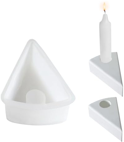 Silikonformen Gießformen,Silikonform Kerzenhalter,3D Kuchen Silikon Gießform Kerzenhalter,Raysin Gießformen Kerzenhalter,Silikonformen Frühling für Silikonform Kerzenständer Kunst Heimdekoration (B)