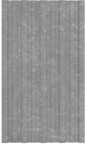 Brokky Dachpaneele 12 STK. Verzinkter Stahl Silbern 80x45 cm Wellplatten Dach Dachplatten Bleche FüR Dach Wellblechplatten FüR Dach