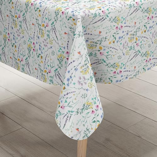 Home Direct Table Cloth Rectangular Oilcloth PVC Wipe Clean Tablecloth Cover Protector 100cm x 140cm 39x55