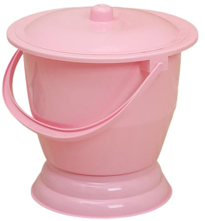 BUGUUYO Portable Urinal Handle Plastic Chamber Pot for Boys and Girls Boy Girl Urinal Toilet Emergency Toilet for Car Camping Travel