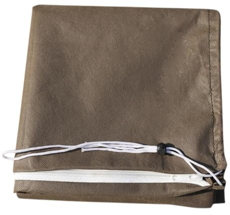 Generico Couverture antigel pour avec Fermeture éclair et Cordon. Convient pour Les d'extérieur, Les arbustes et Les Arbres en Pot pour Les protéger des Animaux Pendant Le Froid de