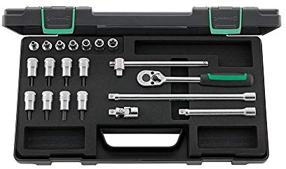 Stahlwille 96023703 Torx-Garnitur 20-teilig im robusten, stapelbaren ABS-Kunststoffkasten