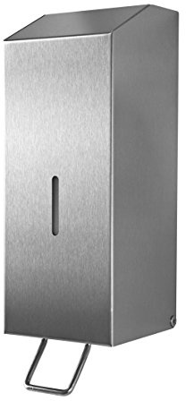 Edelstahl Seifenspender Wandmontage 1250 ml Silber matt - edles Design