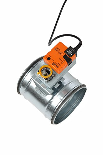 Intelmann Absperrklappe 125 mm + Belimo LM230A Stellantrieb (80 100 125 150 160 180 200)
