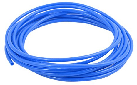 sourcing map Tuyau Air Comprimé 2,5x4mm Pneumatique Pu Bleu 3,5m | Compresseur Air Flexible Tube