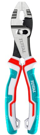 TOTAL - Sargento de Apriete | 400 x 120 mm | Fuerza Máxima de Apriete de 450 kg | Con Palanca de Liberación Automática | Para Trabajos de Carpintería | Para Sujetar Piezas | Plástico Negro