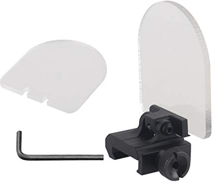 FOCUHUNTER Lens Protector Faltbare Schutzschilde Visierschutz Optische Linsen Abschirmungen Klarglasabdeckung 20mm Schienen