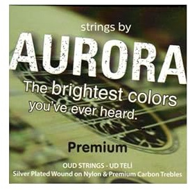 Aurora Arabische Oud-Saiten, weiche Spannung, PVF-Carbon-Saiten