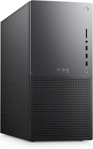 Dell XPS 8960 Desktop – i9-13900K (24 Cores, 5.8Ghz), Nvidia GeForce RTX 4060 Ti 8GB, 32GB DDR5, 2TB PCIe Gen 4.0 x4 NVMe, 2.5GbE, WIFI 6E & BT 5.2, 1 Year Warranty, Windows 11 Pro (Renewed)