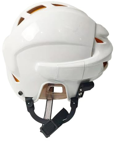 FytStycale Casco da Hockey su Ghiaccio per Pattinatori Professionisti, M Senza Gabbia