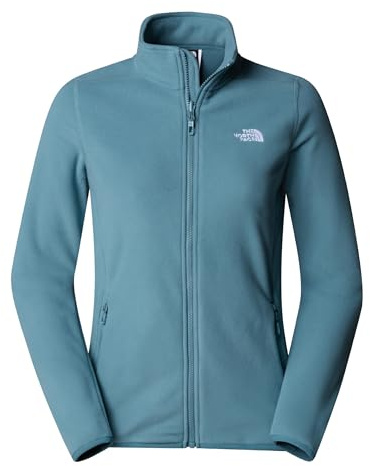 The North Face NF0A855O422 W 100 Glacier FZ - EU Sweatshirt Damen Stormy Blue Größe XL