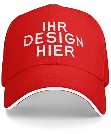 Tingwei personalisiert Cap personalisierte Basecap personalisierte Baseballkappe personalisiertes Cap mit Foto/Logo/Text Cap selbst gestalten Trucker-Caps für Männer & Frauen in großen Mengen