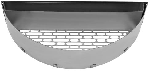 Edelstahl Kohlekorb, Holzkohlekorb mit 2.2L Wasserreservoir, Holzkohlekörbe für Kugelgrill, Charcoal Grills, Kettle Grills, Holzkohle-Körbe, Grillzubehör, Hohe Kapazität, Silber ,53.34*21.59*11.43cm