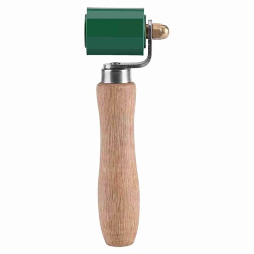 Cunyuer 40mm Silicone Hand Pressure Roller, High Temperature Resistant Seam Hand Pressure Roller for Roofing PVC Welding Tool