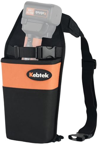 Kebtek Porte-Outil de Ceinture pour Le Sécateur, Durable, Doublure en Plastique, étui de sécateur avec Ceinture réglable, libération Rapide et Boucle magnétique